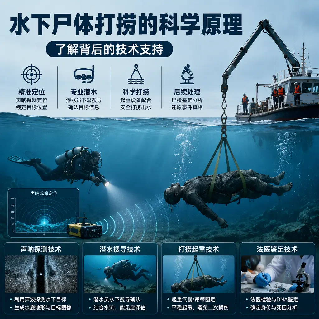 毕节水下尸体打捞的科学原理，了解背后的技术支持